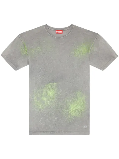 Diesel T-Buxt graphic-print T-shirt Grey A127310DPAN