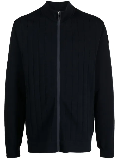 BOSS Zardin zip-up cardigan Blue 50493787