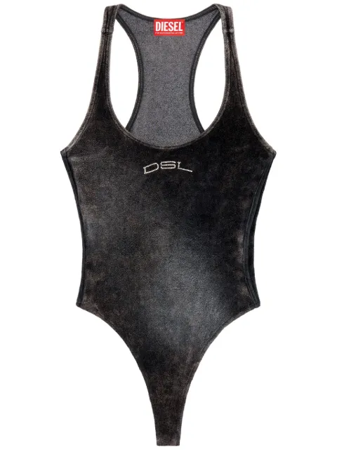 Diesel T-Vately racer-back bodysuit Black A121370KKAL