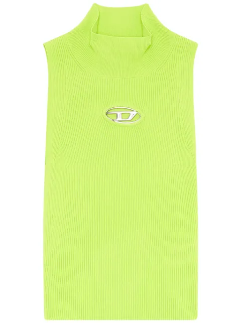 Diesel M-Onervax mock-neck top Green A130200DLAX