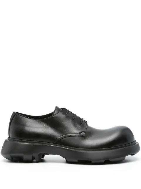 Acne Studios leather derby shoes Black BD0315