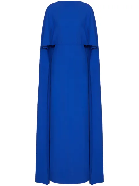 Valentino Garavani Cady Couture silk gown Blue BVDHG01MM
