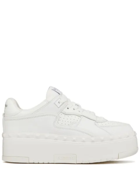 Valentino Garavani Freedots XL leather sneakers White WS0IG5RDG