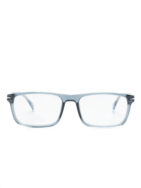Eyewear by David Beckham rectangle-frame glasses Blue DB1135