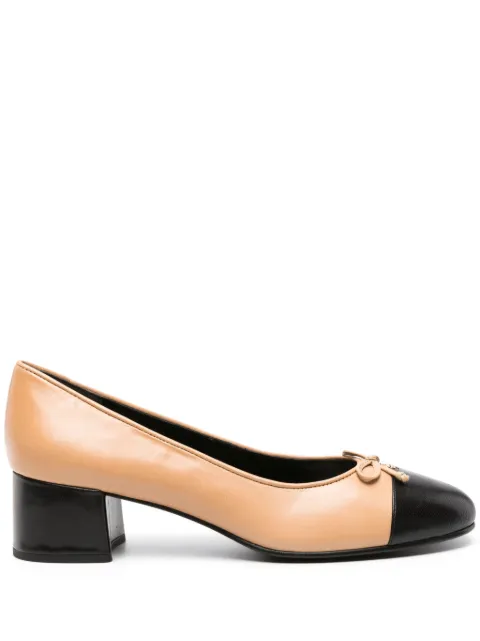 Tory Burch cap-toe pumps Neutrals 156210
