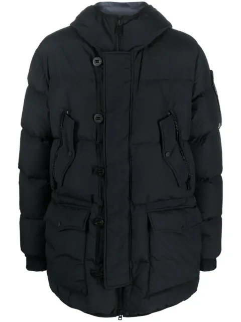 Peuterey hooded padded jacket Black PEU485101191756