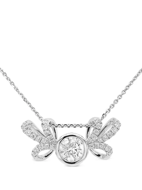 HYT Jewelry 18kt white gold diamond pendant necklace Silver HRP10