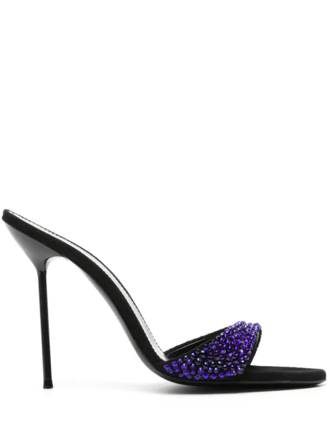 Paris Texas 105mm Holly Lidia sandals Black PX1078XSACHTOPAZBLUE