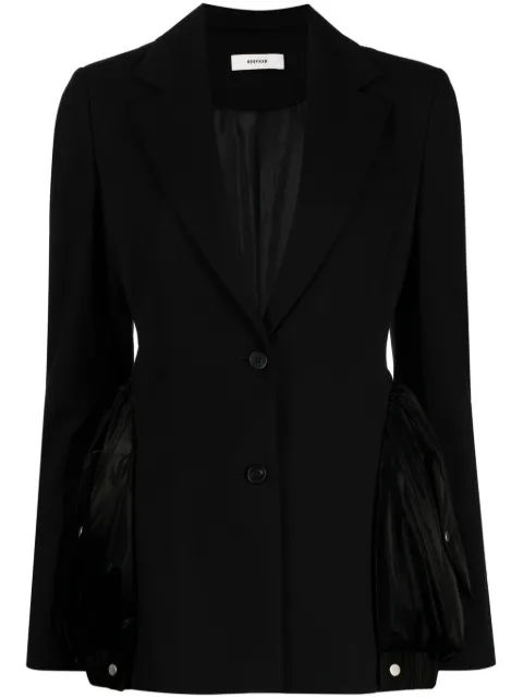 Besfxxk Victorian button-up blazer Black BPVB2350