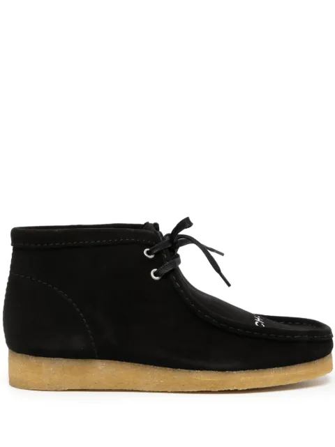 Clarks Originals x Undercover Wallaby Chaos/Balance suede boots Black UC2B4F03