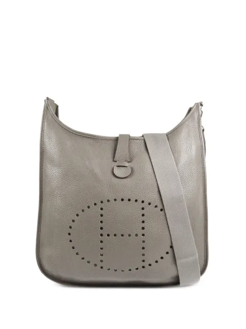 Hermès Pre-Owned 2012 Evelyne 3 TGM shoulder bag Grey FPP