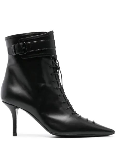 Philosophy Di Lorenzo Serafini 100mm leather ankle boots Black A32037180