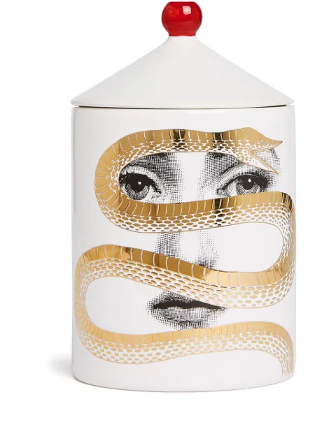 Fornasetti Se Poi scented candle (310g) White FPSM044ZFP
