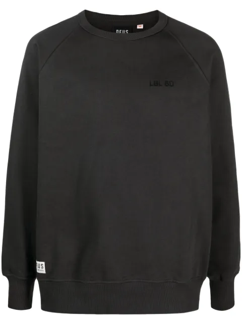 Deus Ex Machina No.177 number-print sweatshirt Grey DMF238070C