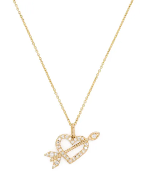 Sydney Evan 14kt yellow gold diamond pendant necklace Gold CJP3058Y18XT