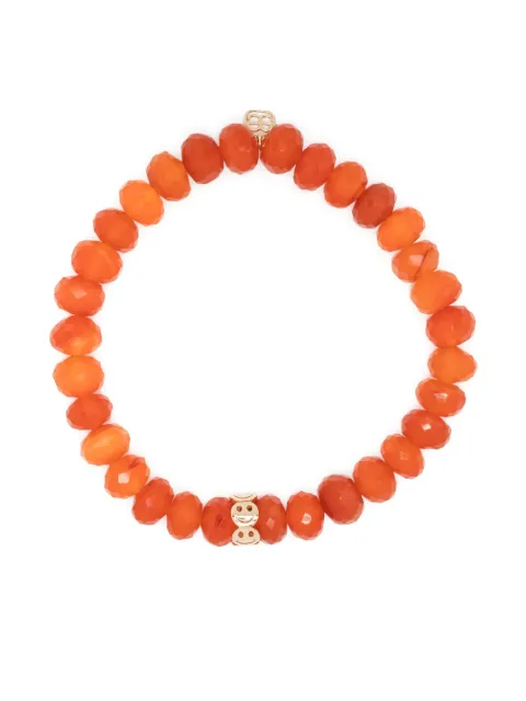 Sydney Evan 14kt yellow gold Pure Happy carnelian bracelet Orange CKE1938Y148