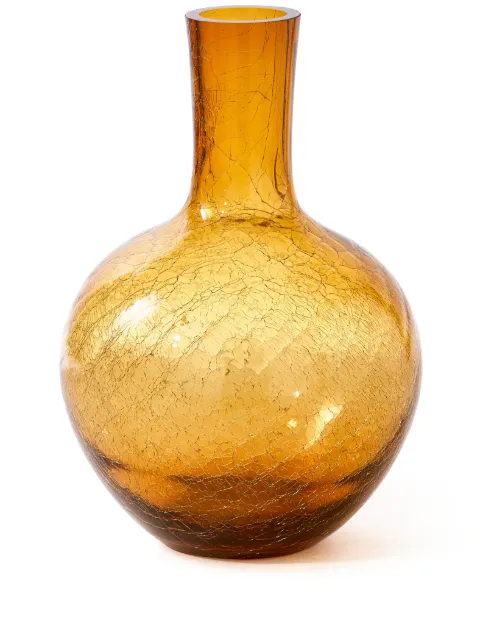 POLSPOTTEN large Ball Body glass vase Yellow 140205411