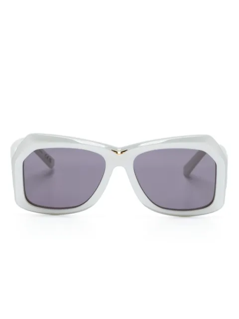 Marni Eyewear oversized-frame tinted sunglasses Grey Y6Z