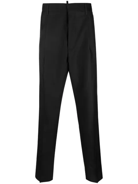 DSQUARED2 one pleat pilot pants Black S74KB0713S39408