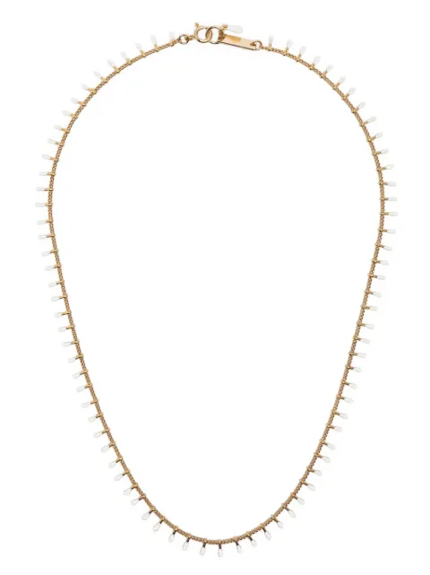 ISABEL MARANT Casablanca gold-tone brass chain necklace Gold CO0001FAA3B01B