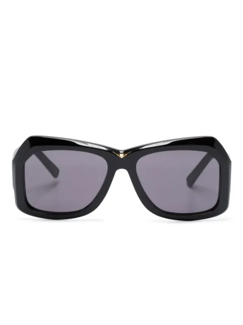 Marni Eyewear oversized-frame tinted sunglasses Black HJB
