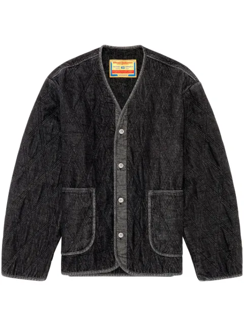 Diesel D-Boy-S tailored denim jacket Black A130000GHAU
