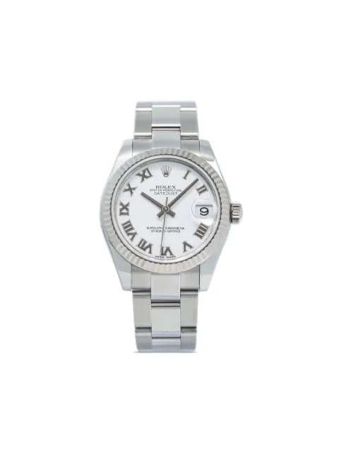 Rolex 2015 pre-owned Datejust 31mm Silver DATEJUST