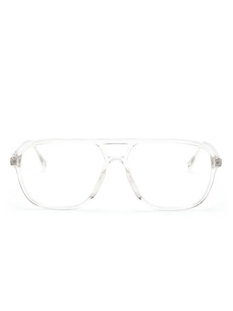 Mykita Kami pilot-frame glasses White KAMI