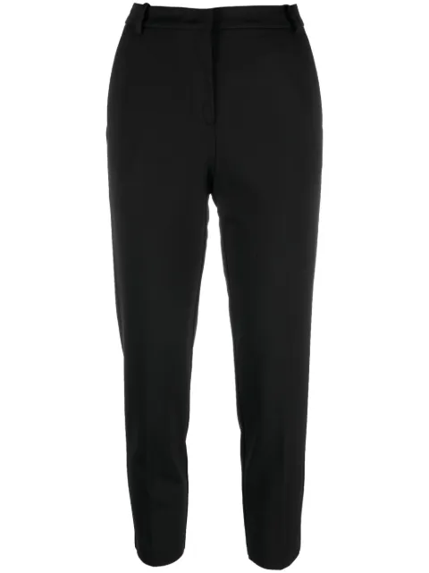 PINKO concealed-fastening tapered trousers Black 100155A1L4Z99