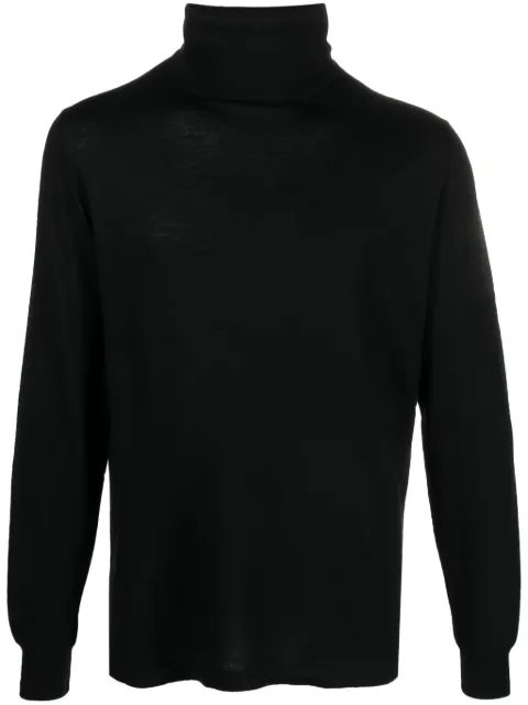 ERALDO roll-neck wool-blend jumper Black TD24802