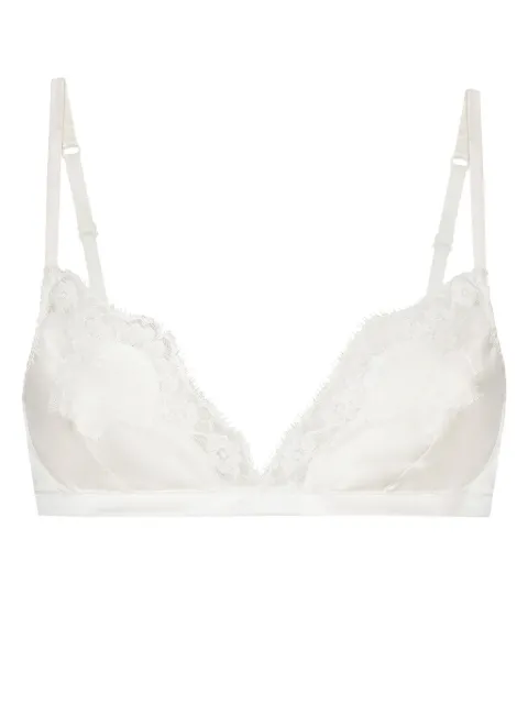 Dolce & Gabbana lace-detail bra White O1A01TONO13