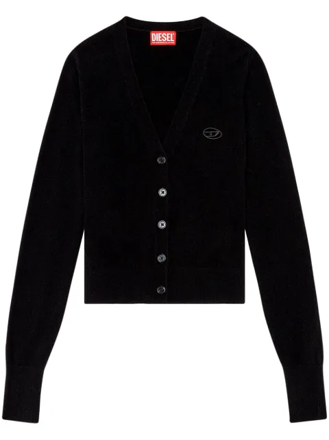 Diesel M-Arte wool-blend cardigan Black A130150GEAY