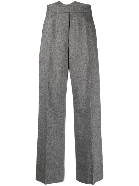 Vivienne Westwood Lauren straight-leg trousers Black 1F01000GW00MXLR