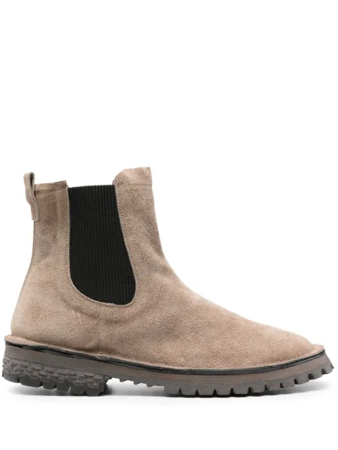 Moma Chelsea suede boots Neutrals 53303C