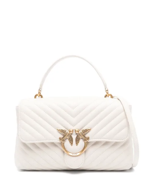 PINKO medium Love Puff quilted shoulder bag Neutrals 100043A0GK