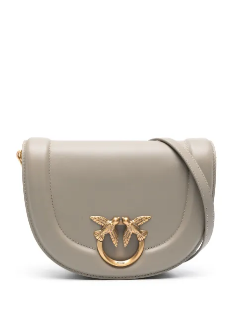 PINKO Classic Round Love Click cross body bag Grey 101510A0QOI68Q