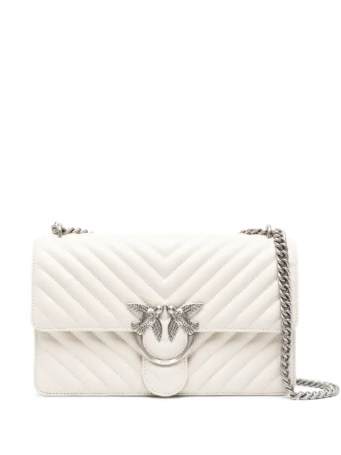PINKO Classic Love One shoulder bag White 100941A0GK