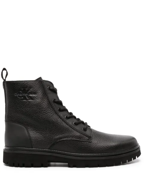 Calvin Klein Jeans 40mm leather boots Black YM0YM00751