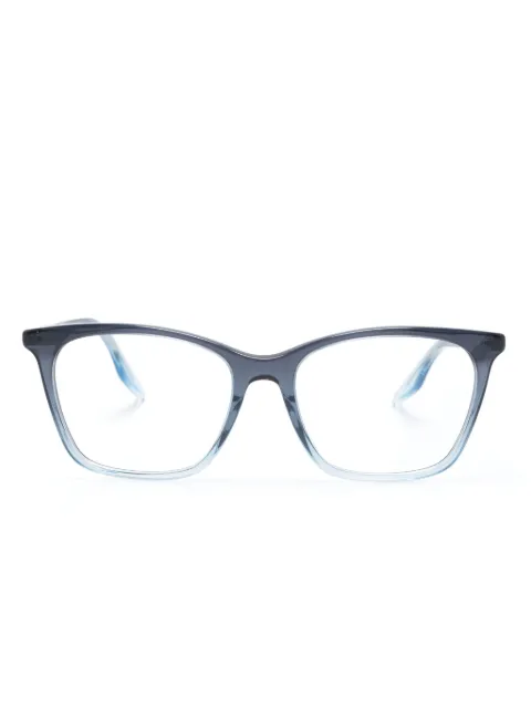 Ray-Ban polished-effect square-frame glasses Blue RB5422