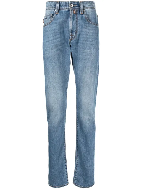 Sartoria Tramarossa mid-rise straight-leg jeans Blue MICHELANGELOZIPD015