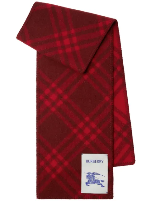 Burberry Vintage Check wool scarf Red 8079248