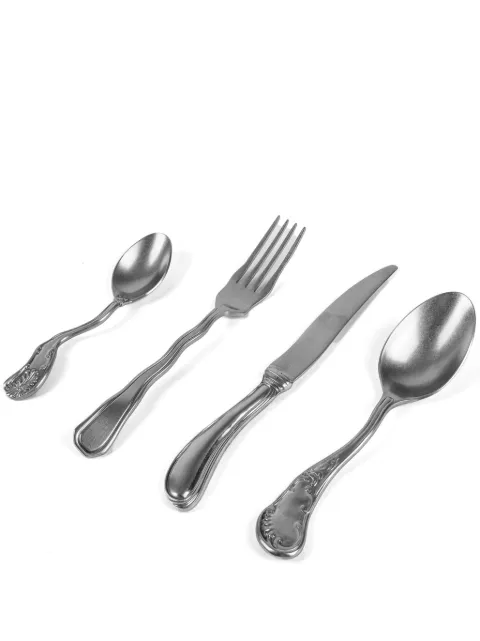 Seletti x Diesel cutlery (set of four) Silver 10968