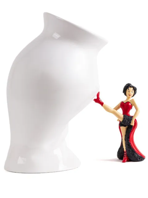 Seletti Circus porcelain vase (28.5cm) Neutrals 09927