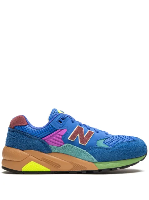 New Balance 580 OG "Blue/Bright Lapis/Washed Burgundy" suede sneakers Blue MT580HSB
