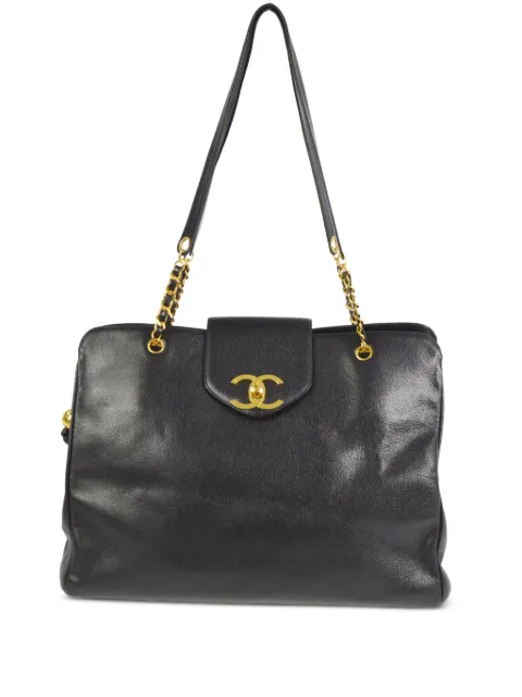 CHANEL Pre-Owned 1990-2000s Supermodel shoulder bag Black 18878