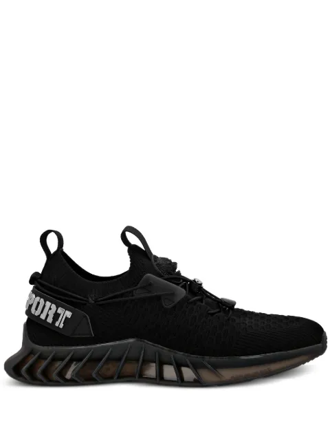 Plein Sport Runner knitted sneakers Black SADSUSC0520STE003N