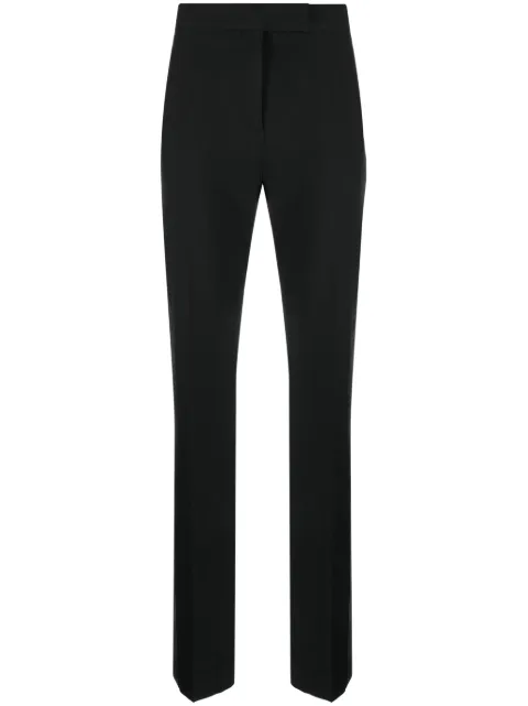 TOM FORD straight-leg silk-blend trousers Black PAW237FAX375