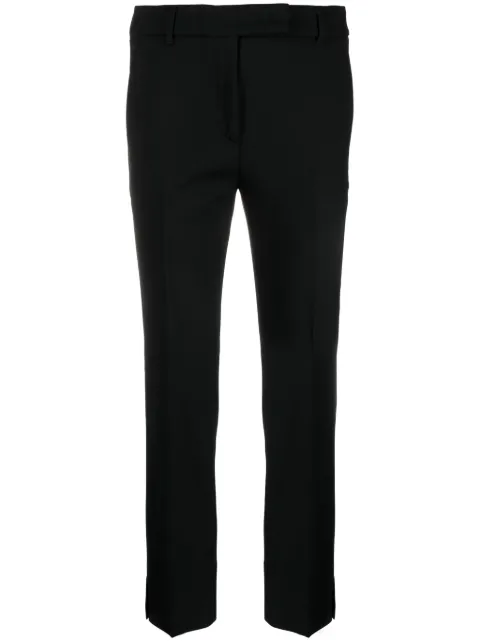 Incotex tailored straight-leg trousers Black 173868D1212
