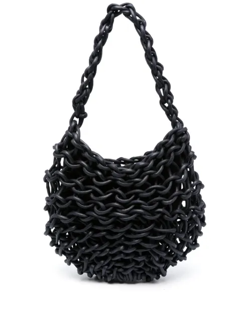 Alienina Alice interwoven shoulder bag Blue ALICE