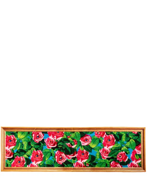 Seletti Roses With Eyes mat (200x60cm) Multicolour 18197